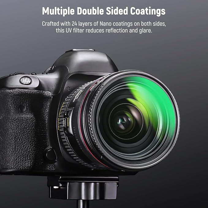Neewer 82mm MC UV Protection Filter 24 Layer Multi Resistant Nano Coatings/HD - Image 3