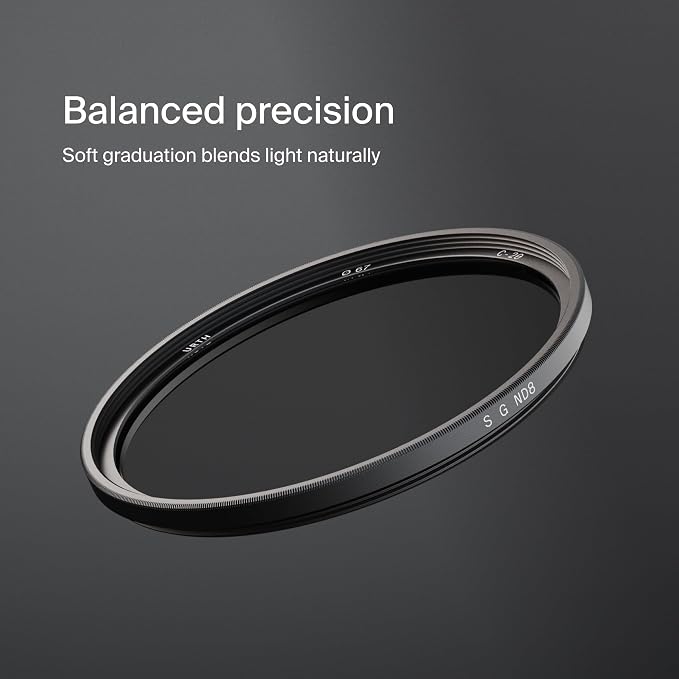 Urth 52mm Soft Graduated ND8 Lens Filter — 3-Stop, HD Optical Glass 20-Layer - Image 2