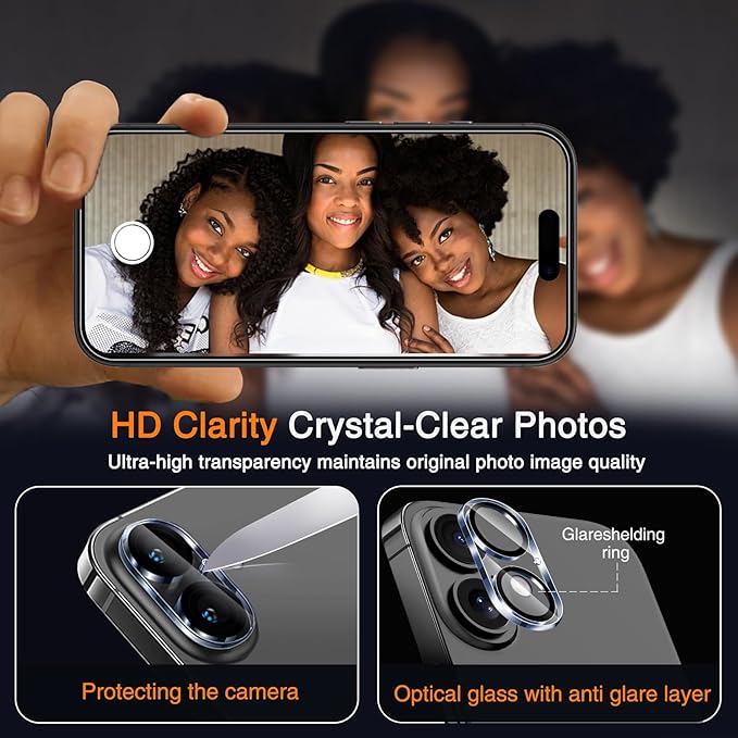 Wiaocit 3 Pack Tempered Glass Screen Protector - Image 6