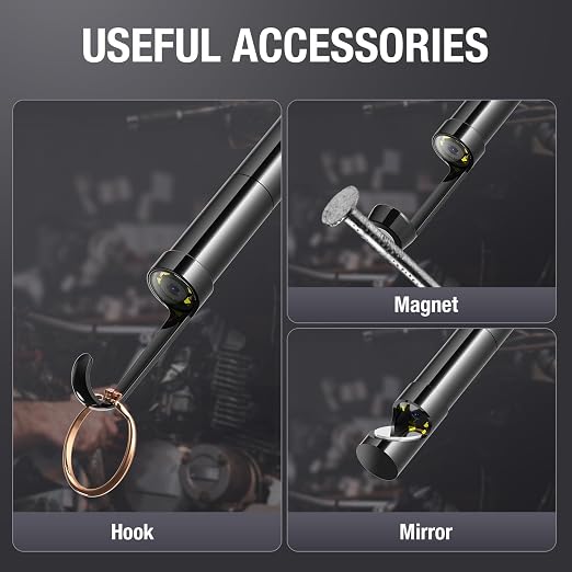 USB C Endoscope Camera with Light, Teslong Type-C Snake Borescope Camera with 8 - Image 7