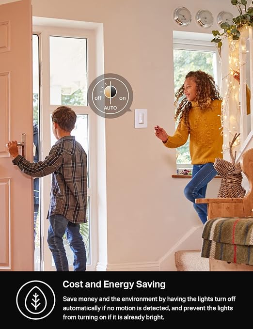 Kasa Smart Motion Sensor Switch, Single Pole, Needs Neutral Wire, 2.4GHz Wi-Fi - Image 7