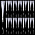 36 Pack White Glow Sticks Light Up Fiber Optic Stick Glow Wands Bulk by NUDALA