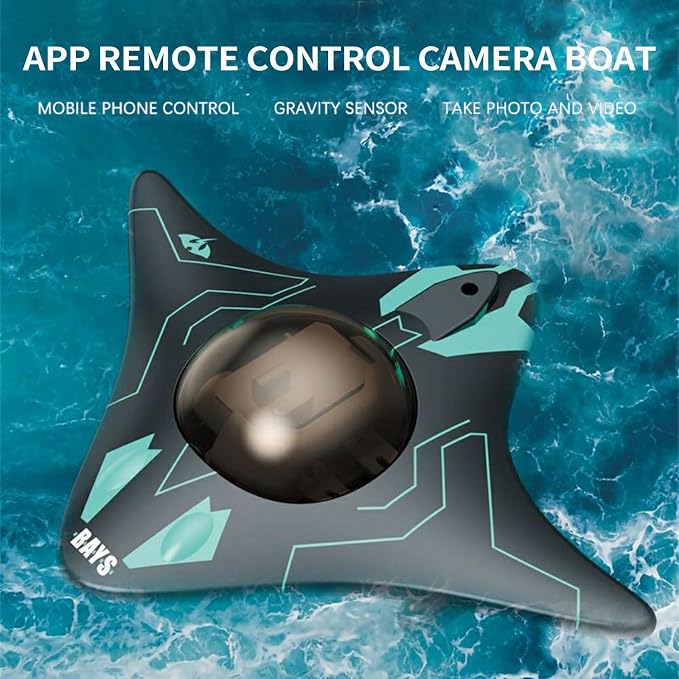 GoolRC RC Boats with Camera for Adults, 6CH Remote Control Boat for Pools & - Image 2