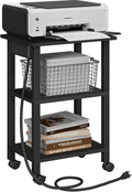 TUTOTAK 3 Tier Printer Stand, Rolling Printer Cart by ChoosetutotakFurnitureBuildYourCozyHome