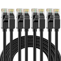 Cat 6 Ethernet Cable 6 ft, Indoor/Outdoor High Speed 10Gbps Internet Cable by Unknown
