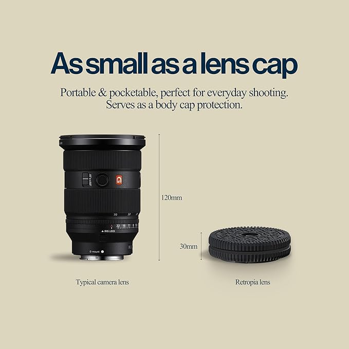 Retropia Repurposed Disposable Camera Mirrorless Lens | Unlimited Instant - Image 5