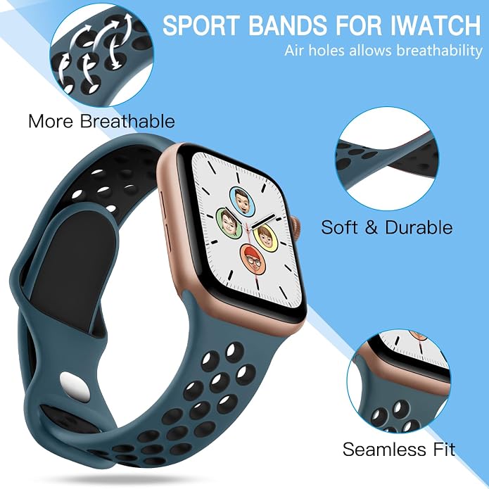 Adorve 4 Pack Sport Bands Compatible - Image 7