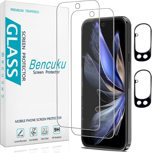 2 Pack Tempered Glass Screen Protector by Bencuku