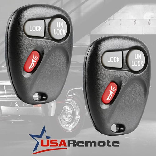 2 Keyless Entry Remote Key Fob - Image 2