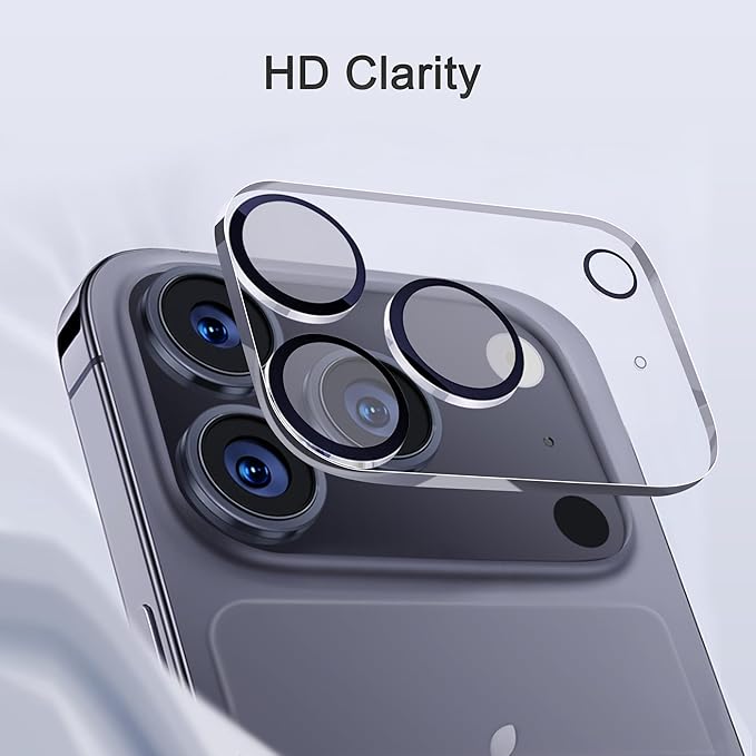 Ailun 3 Pack Screen Protector for iPhone 17 Pro Max + 3 Pack Camera Lens - Image 4