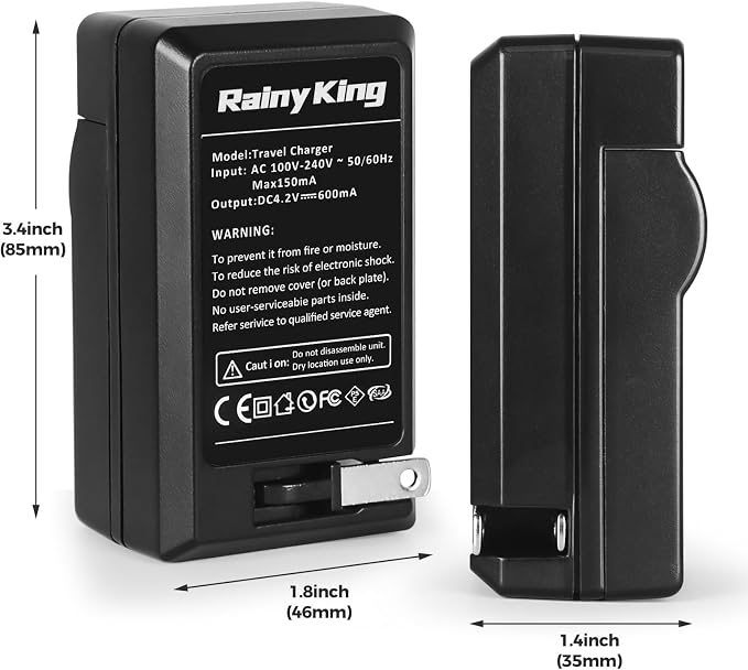BLS-5 BLS-1 Battery Charger for Olympus E-PL1, Evolt E-420, Evolt E-410 - Image 5