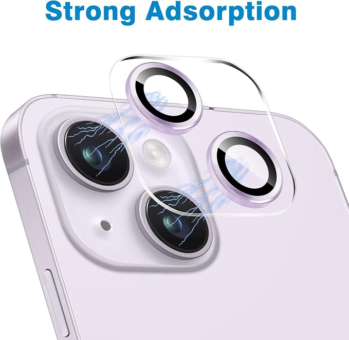 Dengduoduo 3 Pack Tempered Glass Camera Lens Protector - Image 3