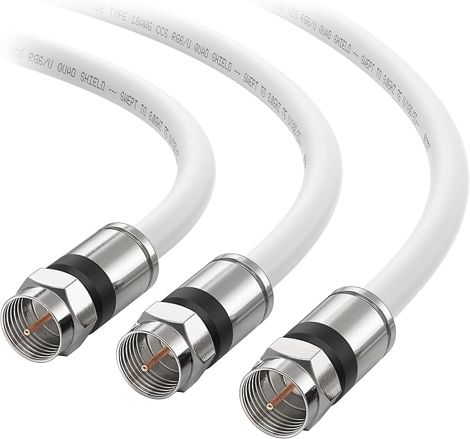 Cable Matters 3-Pack RG6 Coaxial Cable by CableMatters