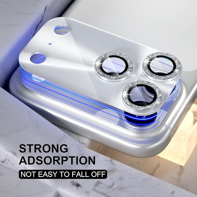 Choiche Compatible for iPhone 17 Pro Max Camera Lens Protector, Bling Camera - Image 5