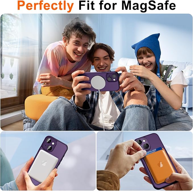 for iPhone 14 Plus Case with Privacy Screen Protector and Camera Protection - Image 4