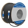 150M/492FT LC to LC Armored Outdoor Fiber Optic Cable, Single Mode Duplex by Unknown
