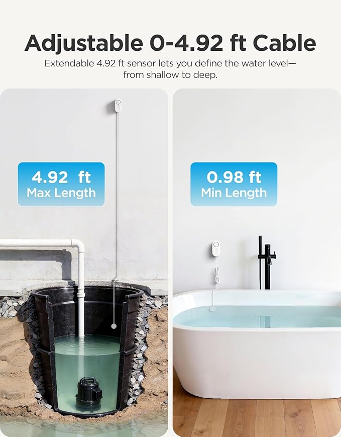 GoveeLife Upgraded Smart Water Leak Detector 1s - Image 3