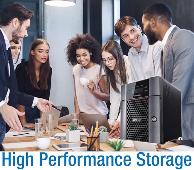 BUFFALO TeraStation WS5420DN 4-Bay Windows Server IoT 2025 Desktop NAS 16TB - Image 4