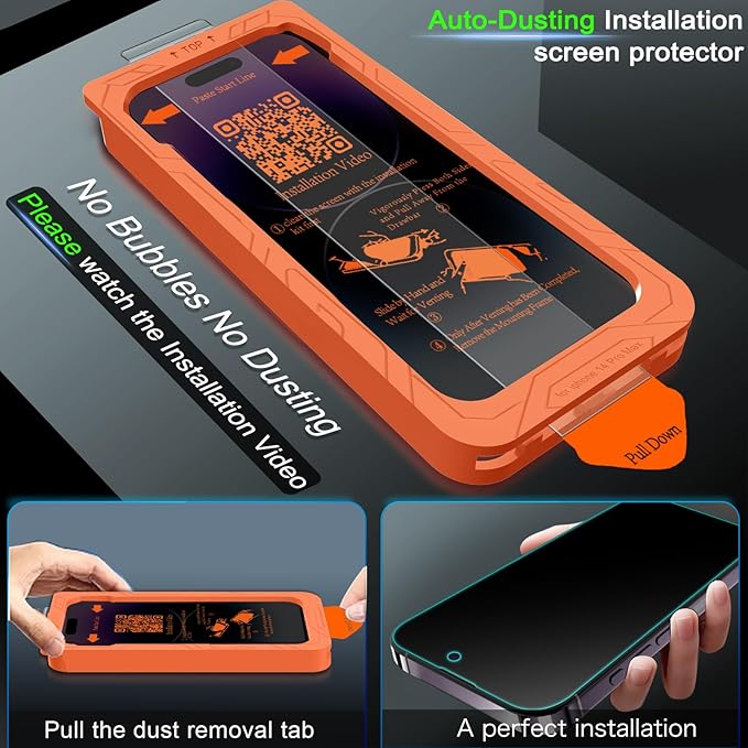 IMBZBK 3 Pack Privacy Screen Protector - Image 3