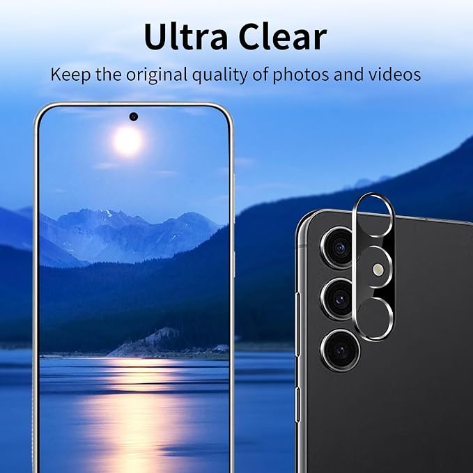 3 Pack Camera Lens Protector for Samsung Galaxy A16, Tempered Glass Camera - Image 3