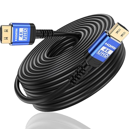 18Gbps hdmi Cable 50ft with Gripping Connectors, 4k Ultra high Speed Ethernet by Adrenenjoyer