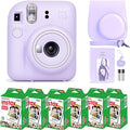 Fujifilm Instax Mini 12 Instant Camera Lilac Purple and Fuji Film Value Pack by FUJIFILM