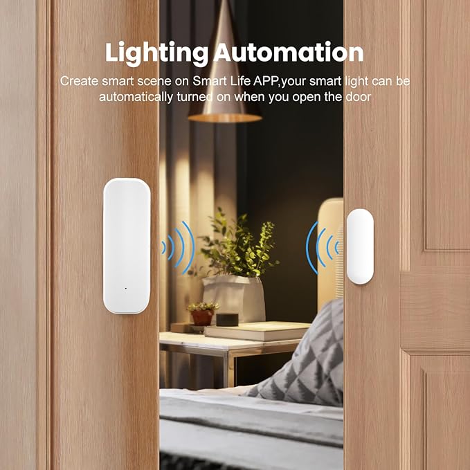 WiFi Door Sensor Window Detector: Smart Magnetic Door Open Detector - Image 5