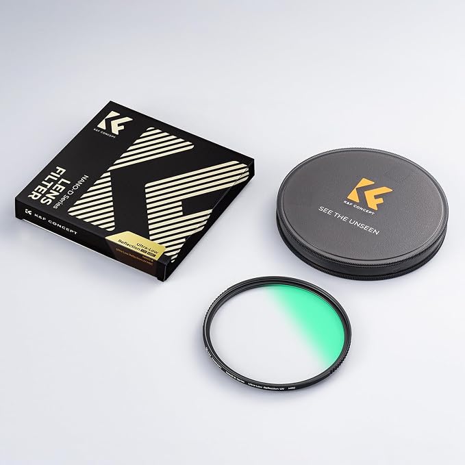 K&F CONCEPT 43mm Ultra-Low Reflectivity MCUV Lens Protection Filter 28 - Image 8