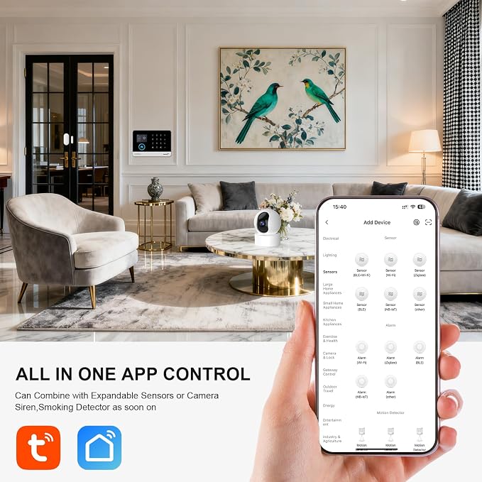 PGST Smart Home Security System, Wireless Home Alarm System - Image 5