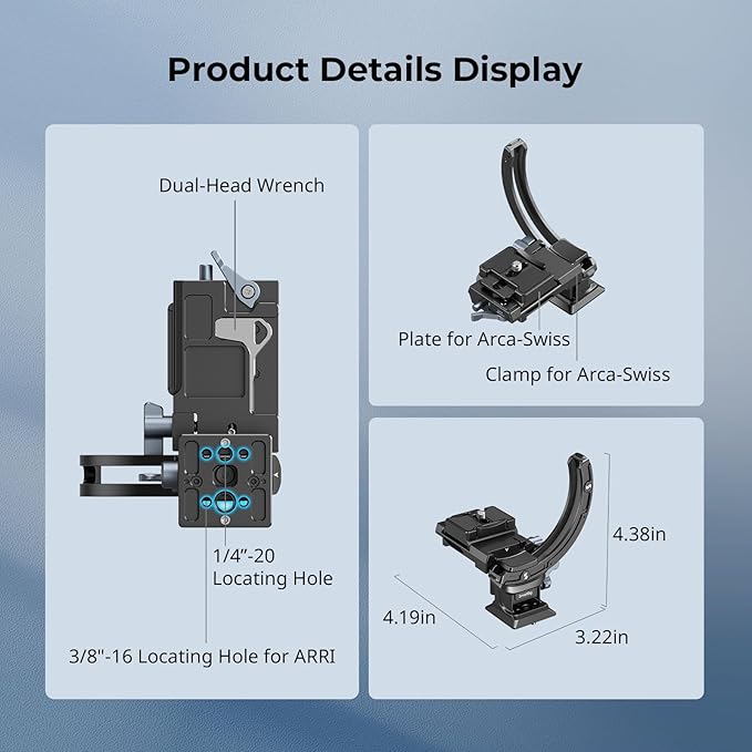 SmallRig Horizontal-to-Vertical Mount Plate Kit - Image 3