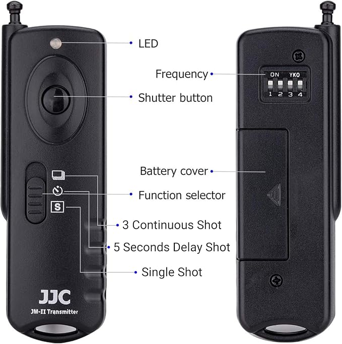 JJC Wireless Remote Control Shutter Release - Image 2