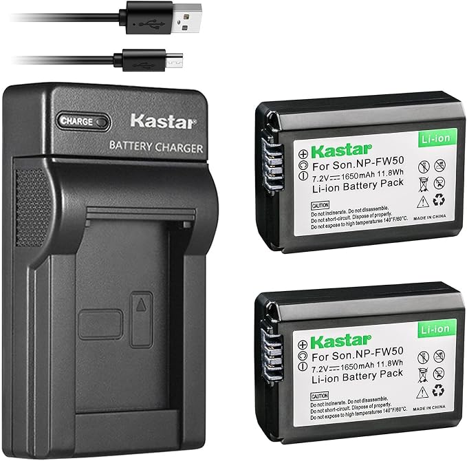 Kastar Battery & Slim USB Charger by Kastar