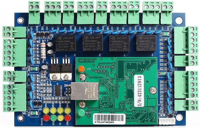 RFID Keypad Access Control System Card or PIN Code Open 4 Doors Strike Lock - Image 2