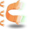 Rapink Patch Cables Cat6 5ft, Ethernet Patch Cable 10G Support, Cat 6 Patch by Rapink