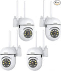 EVERSECU 2K 3MP Outdoor WiFi PTZ Security Camera, 5G WiFi, Auto Tracking by EVERSECU