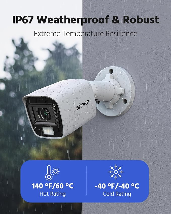 ANNKE 8CH 2MP Security Camera System, 8 Channel H.265+ DVR Recorder, AI - Image 5