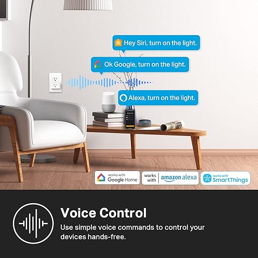 Kasa Smart Plug, Matter Compatible, Energy Monitoring, Compact Design, - Image 7