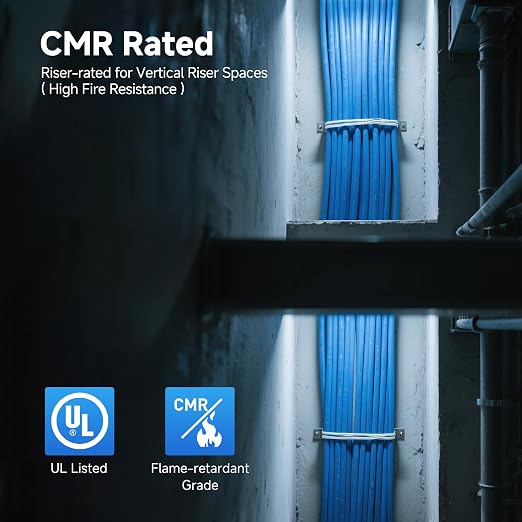 Cable Matters 10Gbps in-Wall Riser Cat 6A Bulk Ethernet Cable - 1000ft - Image 7