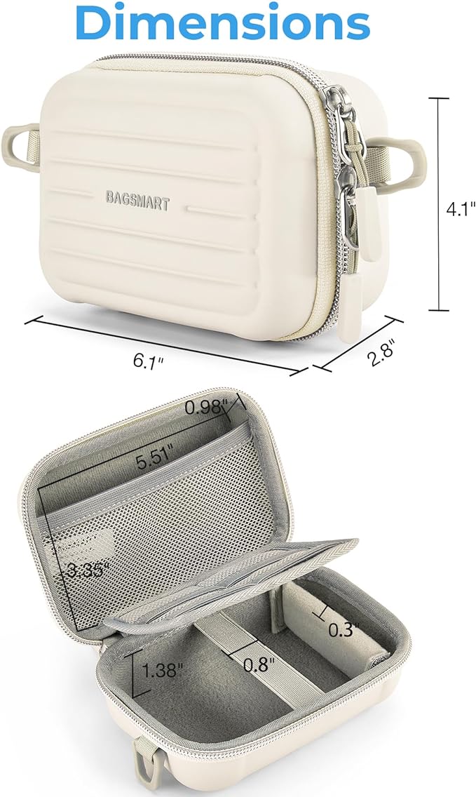 BAGSMART Digital Camera Case, Protective & Waterproof Small Camera Case - Image 5