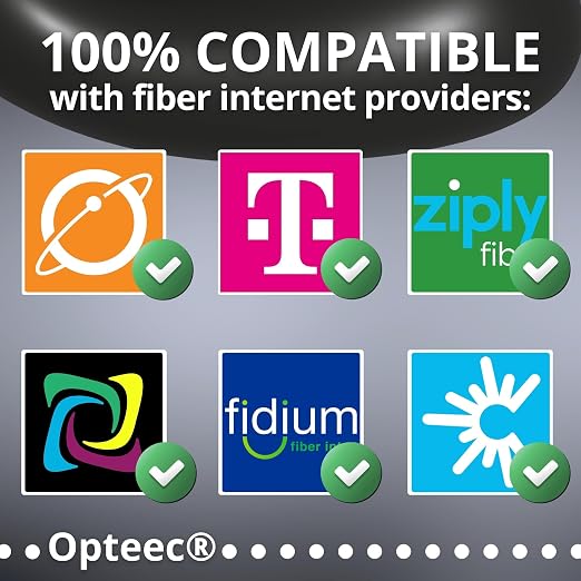 opteec® - Shielded Fibre Optic Cable - 1M - Orange/SFR/BOUYGUES/SOSH/RED by SFR - Image 3