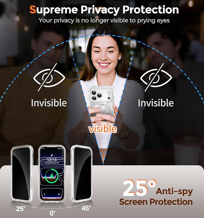 Twinkle Design Privacy Case for iPhone 17 Pro Max - Image 4