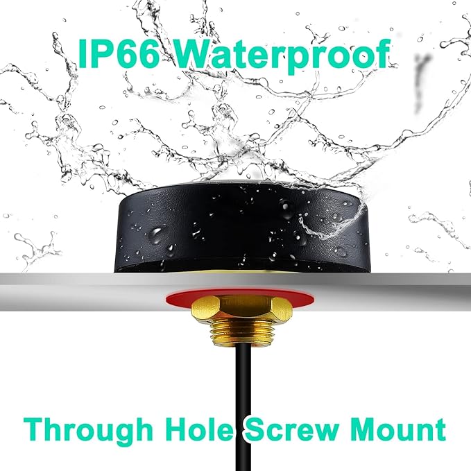 WiFi Puck Antenna Dual Band 2.4G 5.8 GHz, 5dBi Omni-Directional Mini Screw - Image 2