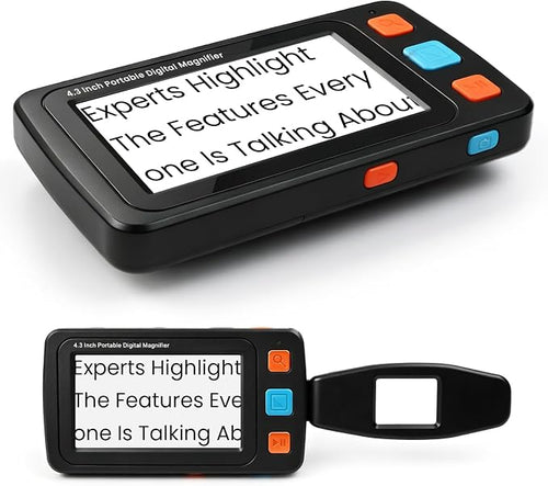 4.3" Digital Video Magnifier, 4X-32X Zoom Aid by Unknown