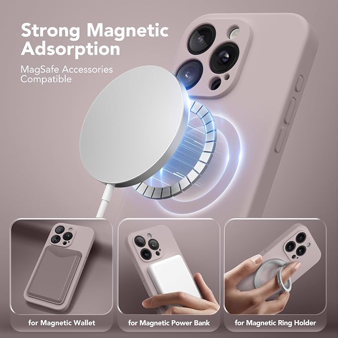Magnetic for iPhone 15 Pro Case, Compatible - Image 2