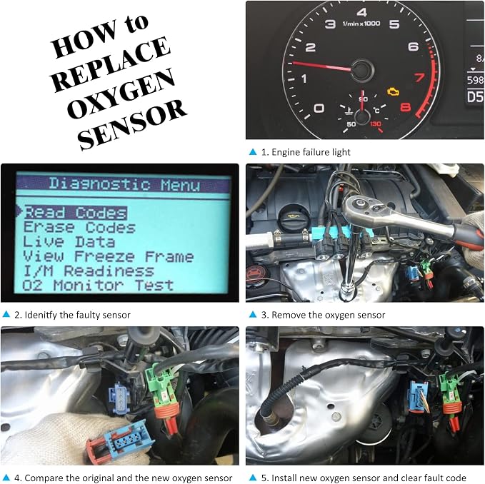 234-4332 Oxygen Sensor Upstream Compatible - Image 5