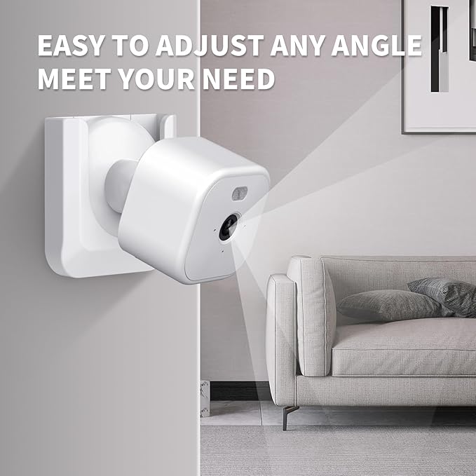 Blink Mini 2 Camera Adhesive Wall Mount Bracket, Strong Adhesive Durable Camera - Image 6