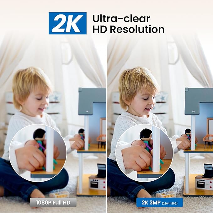 2K Indoor Security Camera-Baby Monitor - Image 3