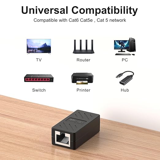 ZUZONG RJ45 Coupler Ethernet Coupler in Line Coupler - Image 5