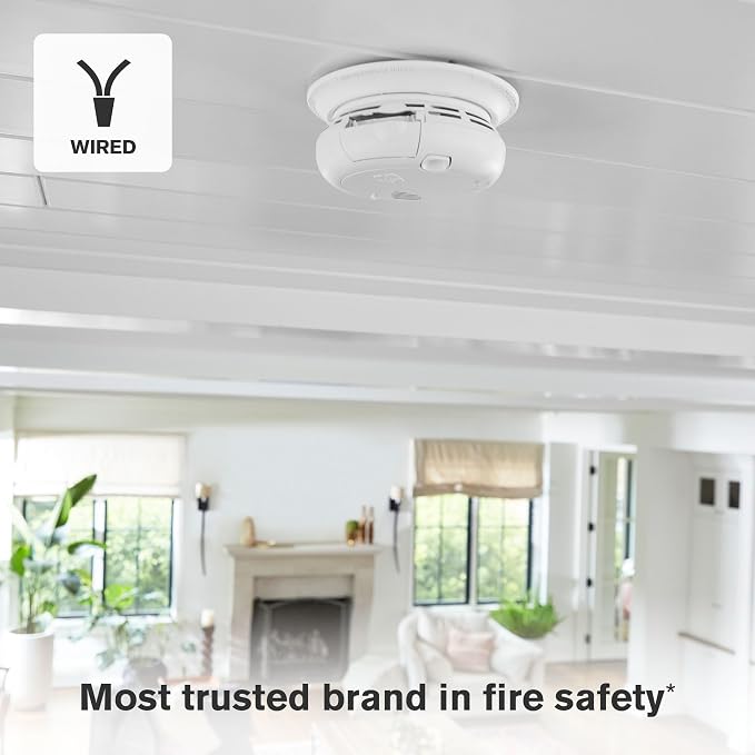 First Alert SMCO100V-AC, Interconnect Hardwire Combination Smoke & Carbon - Image 4