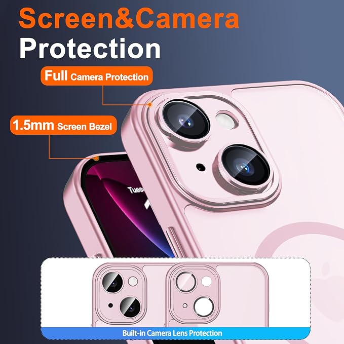for iPhone 14 Case with Privacy Screen Protector and Camera Protection - Image 6